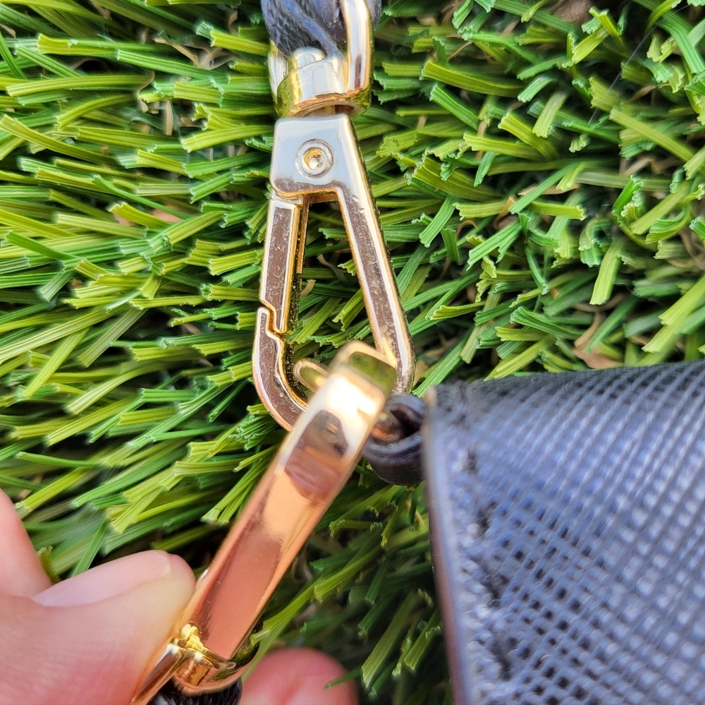 Zara Basic Collections Black Crossgrain Phone Wallet Wristlet/crossbody. - Picture 6 of 15
